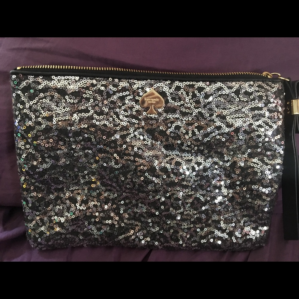Kate Spade Sequined Clutch